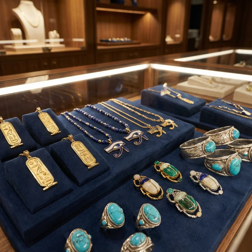 Traditional Egyptian Jewelry and Cartouches