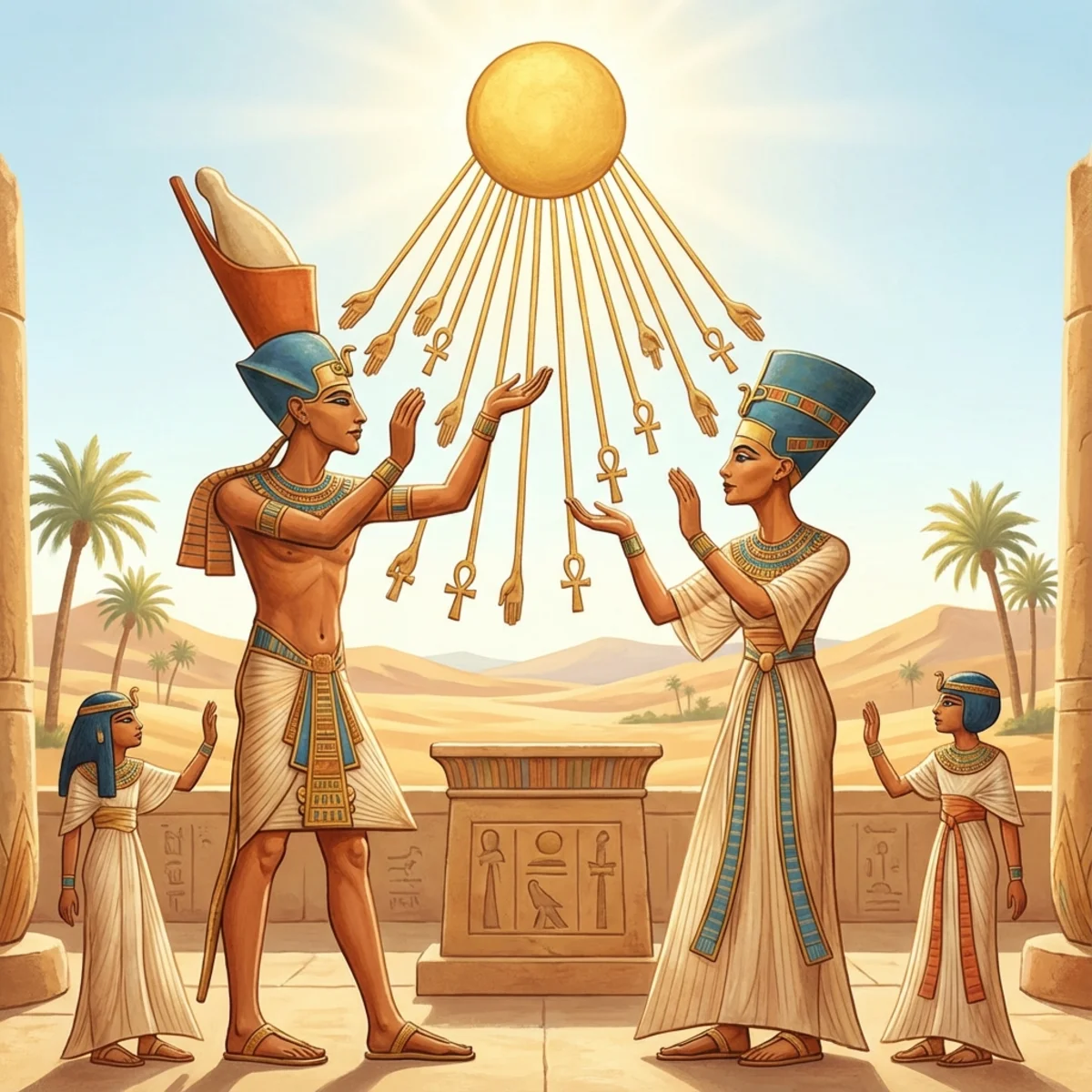 Akhenaten and the Sun Disk