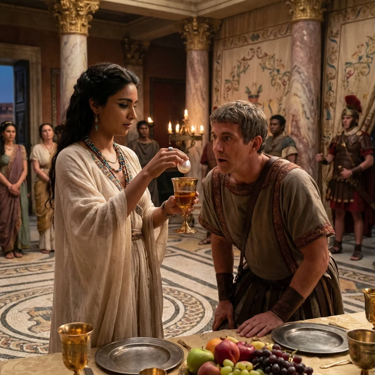 Cleopatra and the Pearl