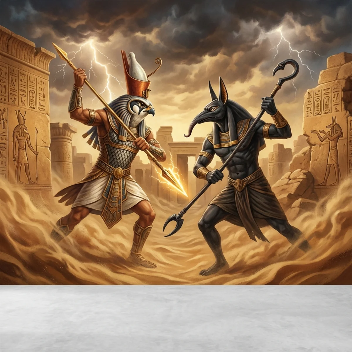 Horus vs. Set: The Battle for the Throne