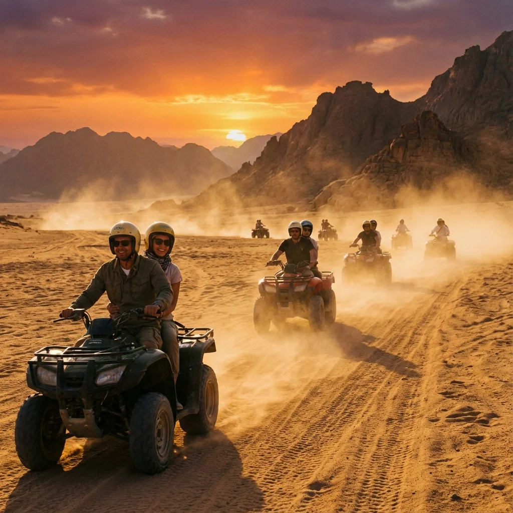 Супер Сафари в пустыне Сахара: Квадроциклы, Багги и Деревня Бедуинов 2026