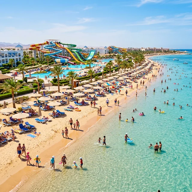 Неверленд Сити Хургада (Пляж и Бассейн)